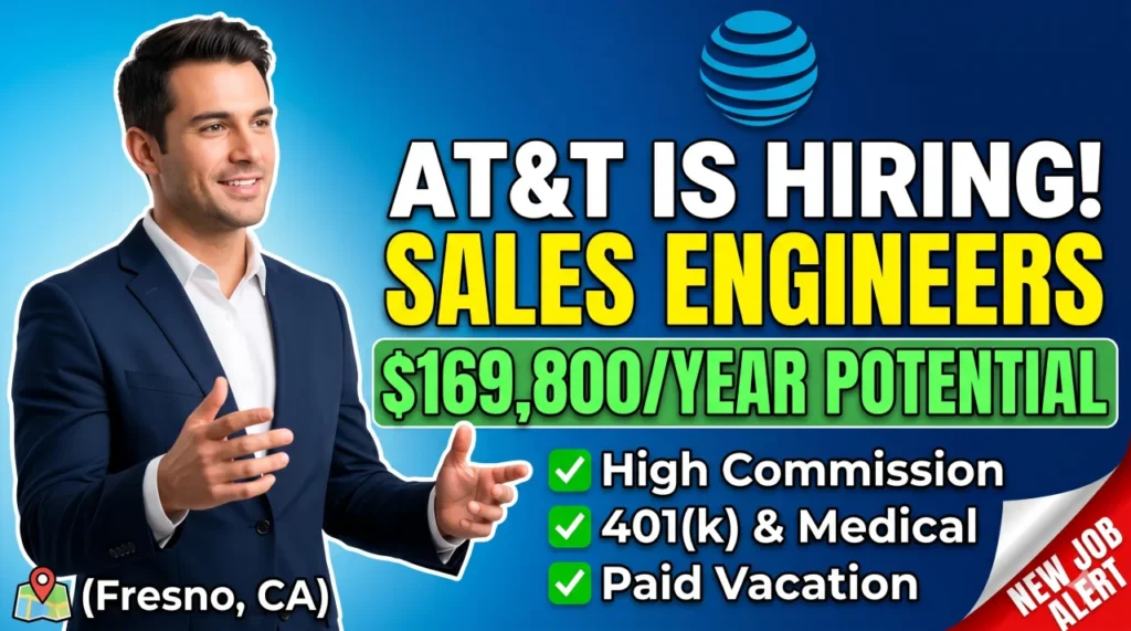 AT&T Hiring Senior Sales System Engineer in USA – High Salary, Benefits & Apply Guide