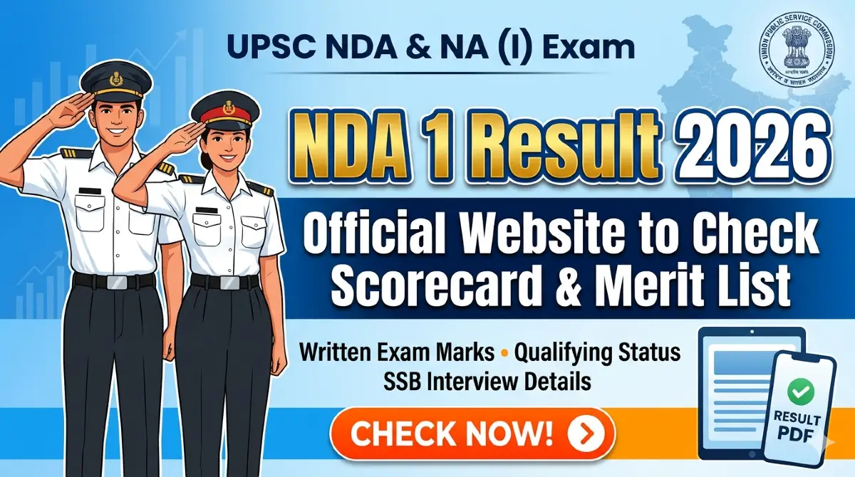 How to Check NDA 1 Result 2026: Direct Link and Step-by-Step Guide